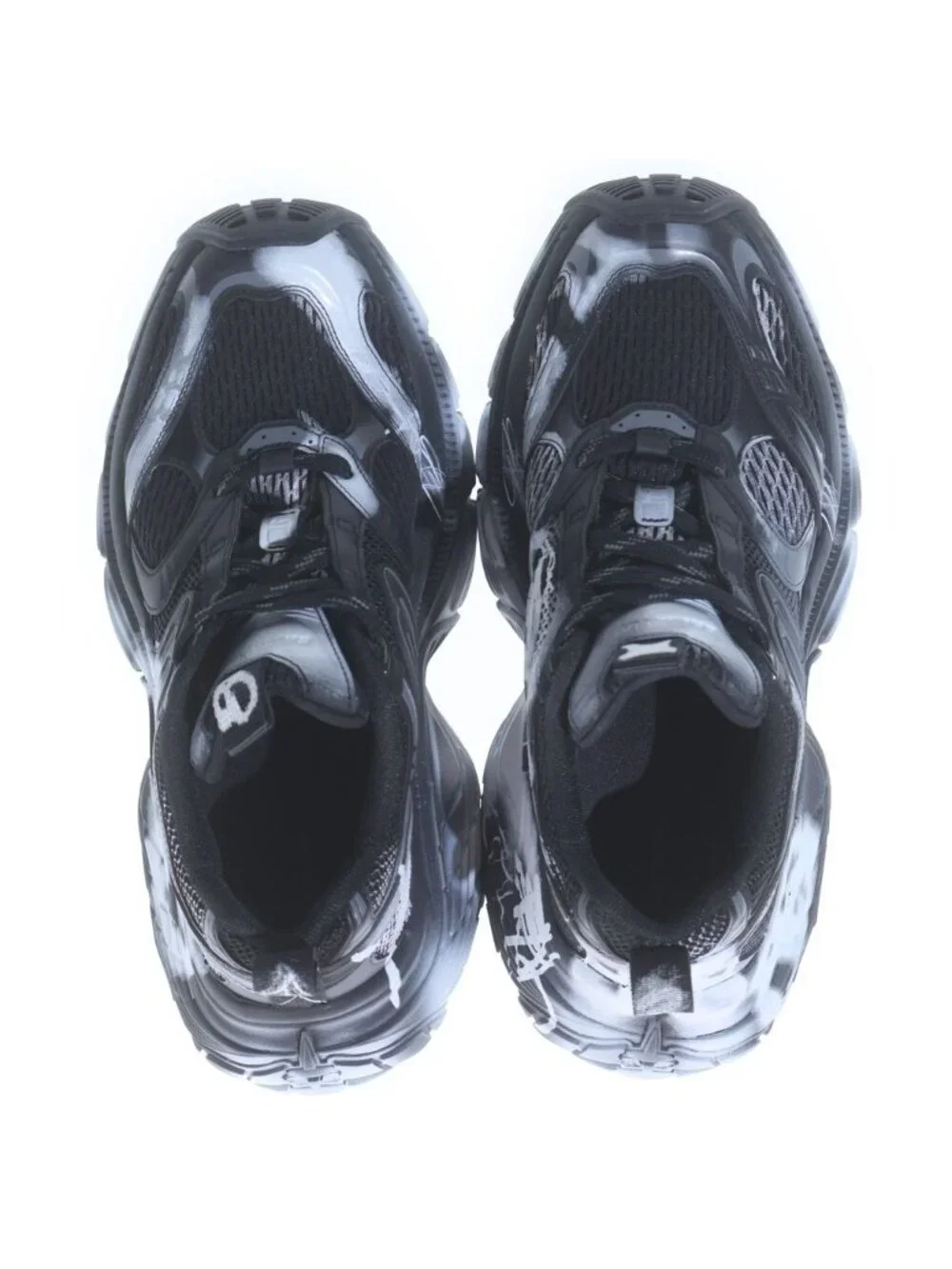 Balenciaga Mesh Low Cut Sneakers Black